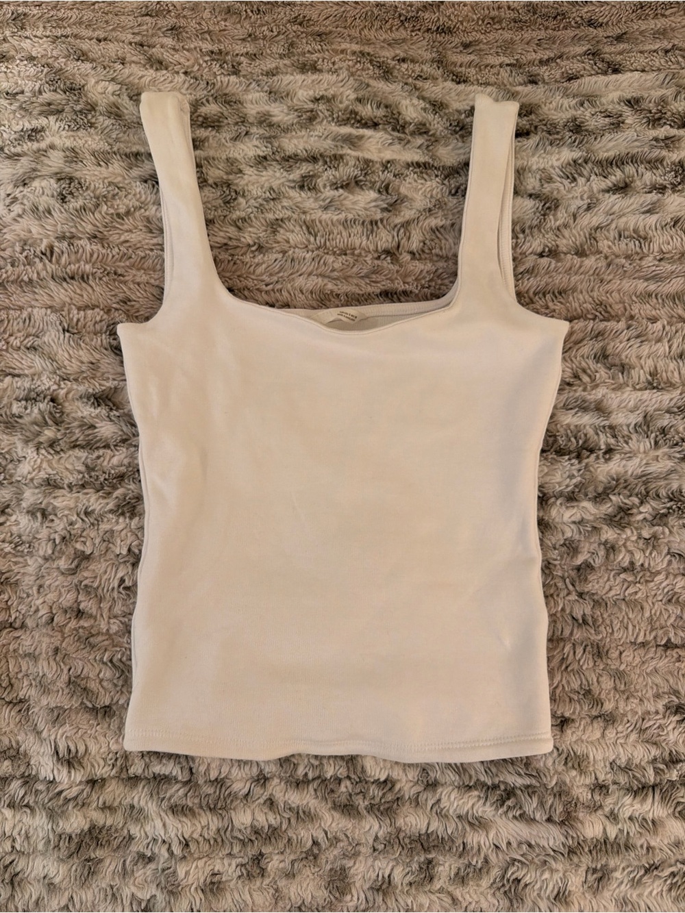 Zara white tank
